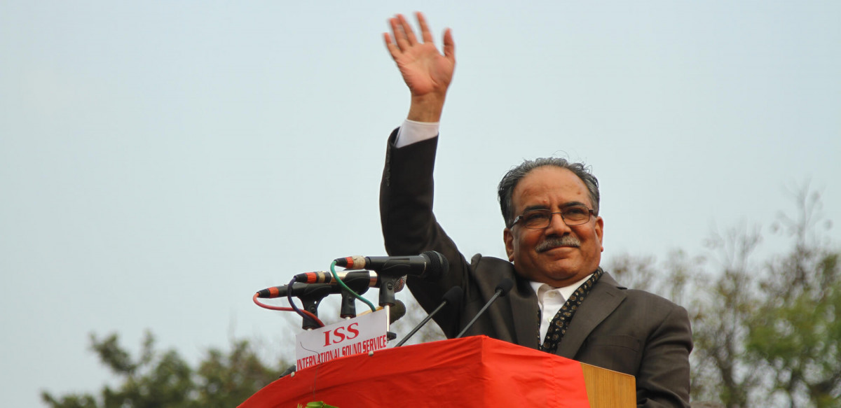 जय नेपाल र लालसलाम शान्ति सम्झौतामा हस्ताक्षर गरेकै दिन एकैठाउँमा आएको हो : प्रचण्ड