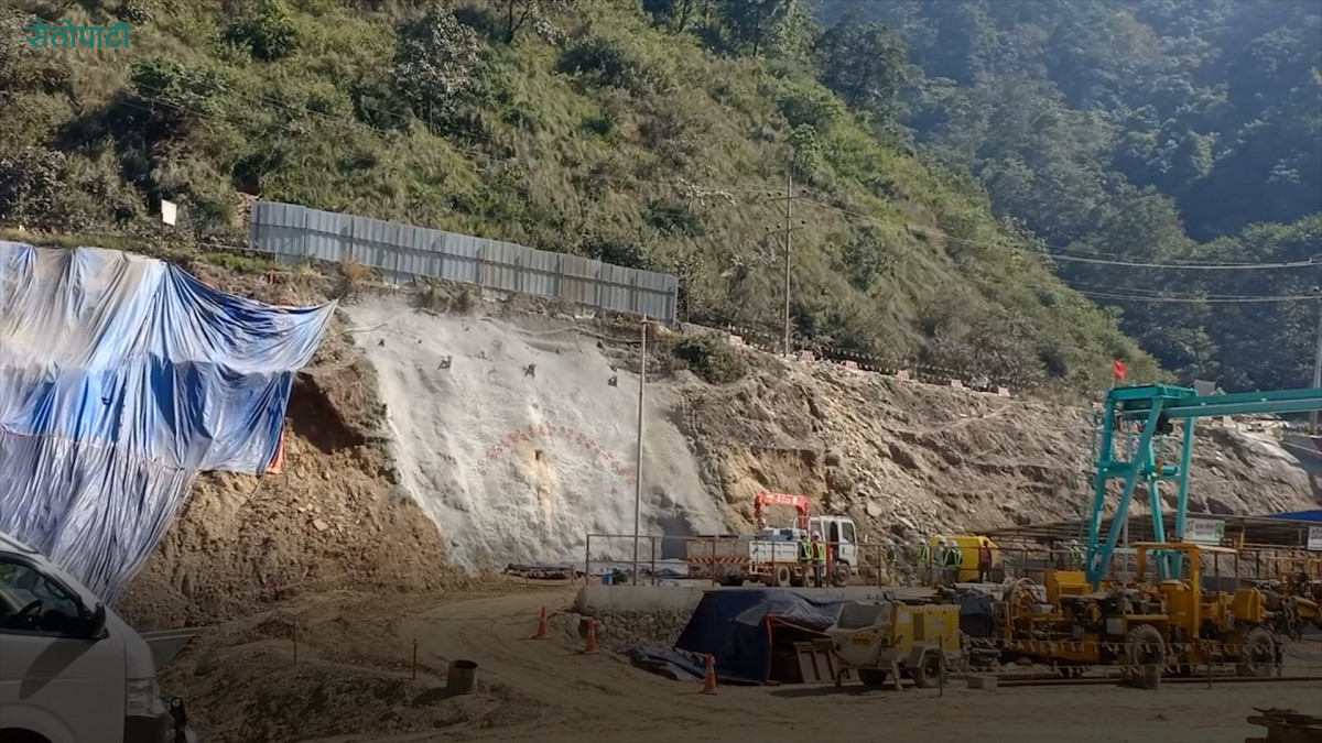 नागढुंगा सुरूङमार्ग अवधिमा नसकिने