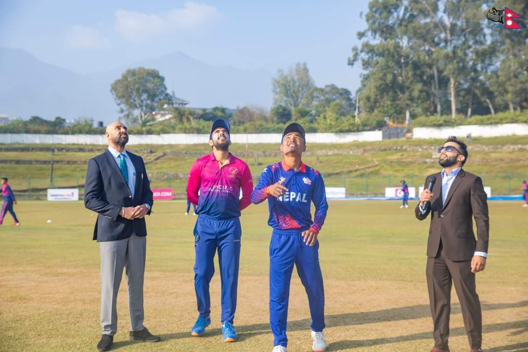 नेपालले टस हार्यो, फिल्डिङ गर्ने