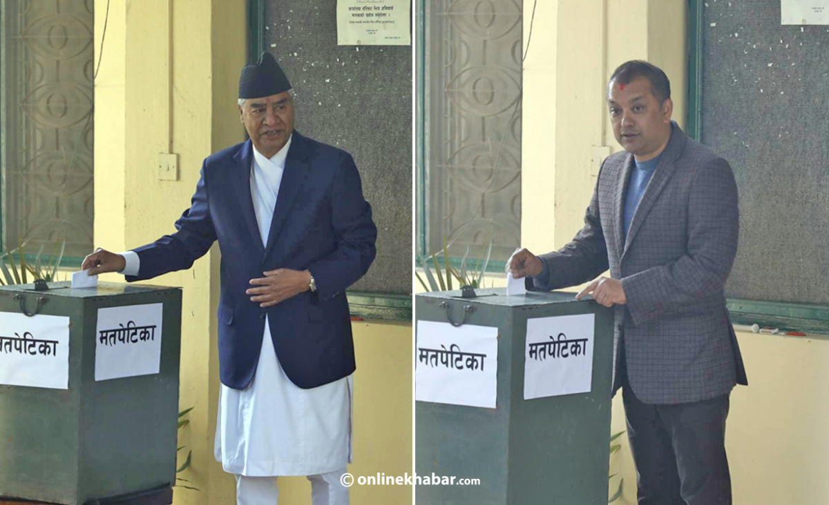 कांग्रेस संसदीय दलको निर्वाचन सुरु