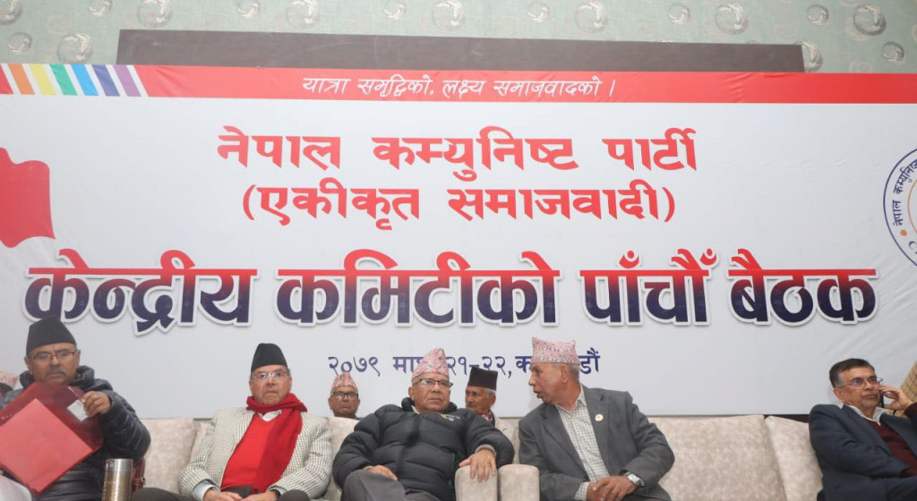 एकीकृत समाजवादी राष्ट्रिय महाधिवेशनको तयारीमा