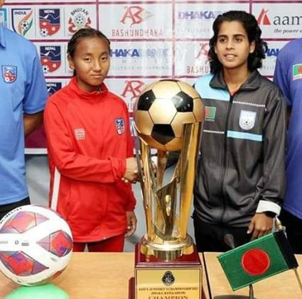 साफ यू–२० महिला च्याम्पियनसिपको उपाधिका लागि नेपालले आज बंगलादेशसँग खेल्दै