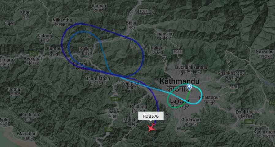 फ्लाई दुबईको जहाजमा यस्तो भएको रहेछ