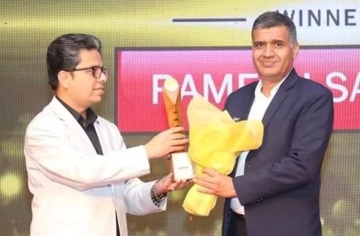 डिशहोमका  उपाध्यक्ष रमेश सापकोटालाई ‘इन्डिभिजुअल सेल्स एक्सिलेन्सी अवार्ड २०२३’