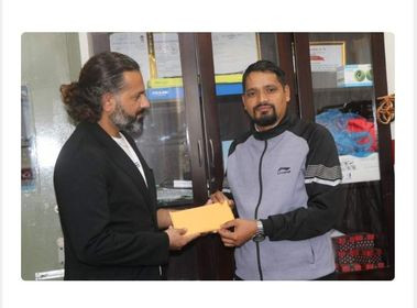 भूकम्पपीडित सुत्केरीलाई इनास फ्रान्सले गर्‍यो आर्थिक सहयोग
