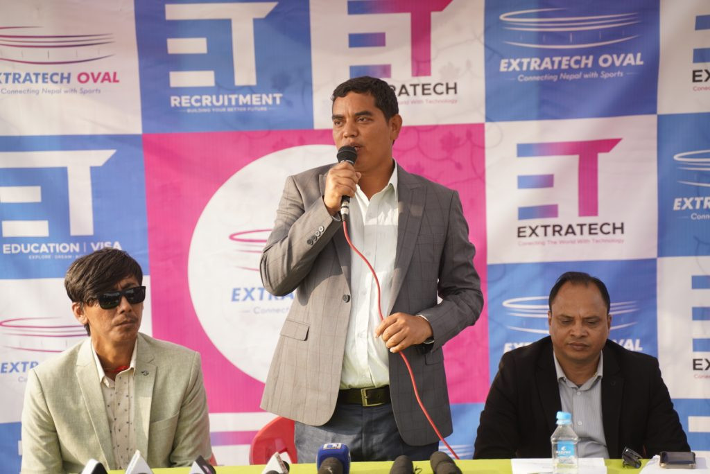 निजी क्षेत्रको लगानीको एक्स्ट्राटेक क्रिकेट मैदानमा फागुनबाट खेल्न मिल्ने
