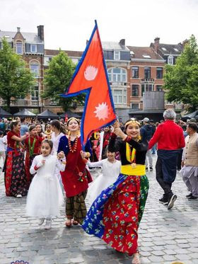 इनास बेल्जियमको ल्युभेनमा धमाकेदार प्रस्तुति