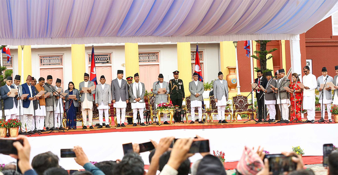 यस्तो बन्यो ओली नेतृत्वको मन्त्रिपरिषद्