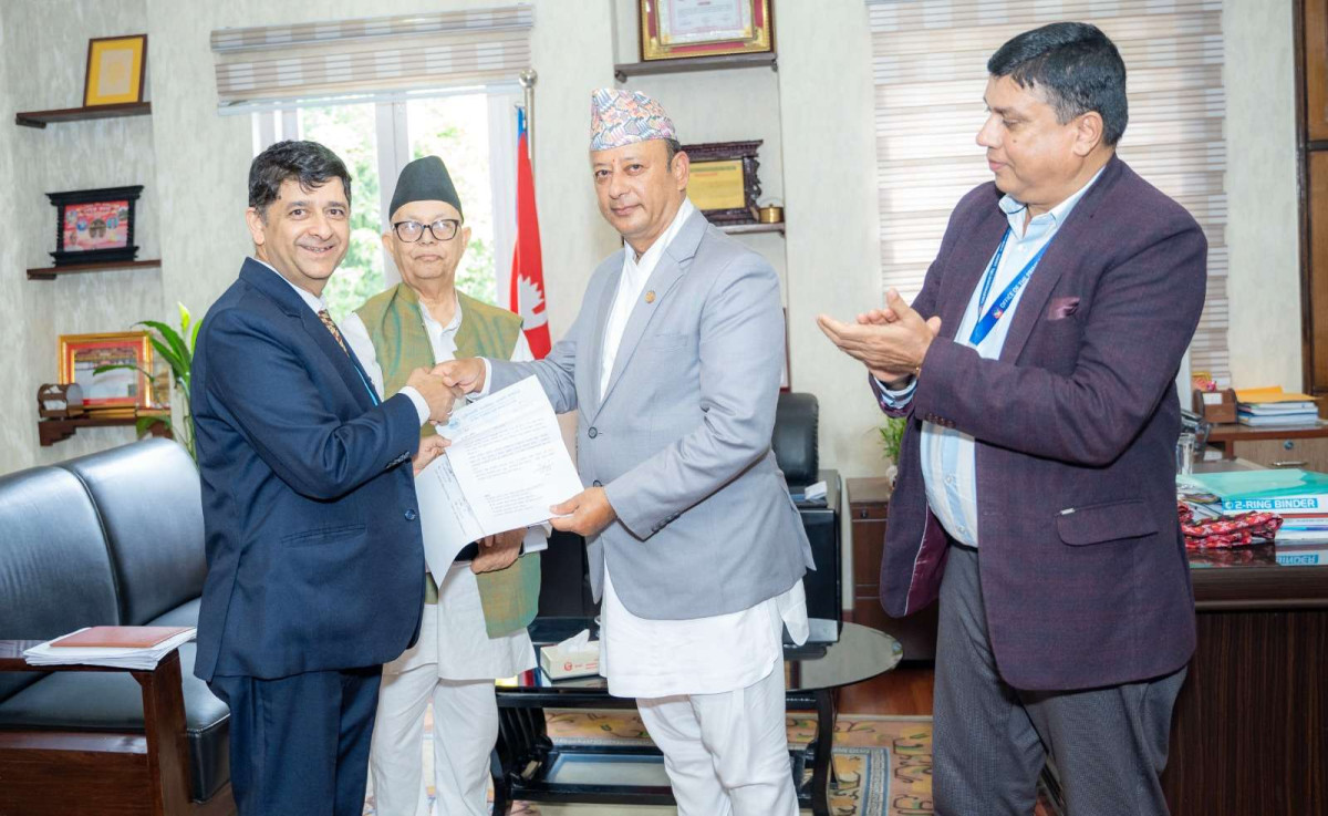 बूढीगण्डकी जलविद्युत् कम्पनीका नवनियुक्त सिइयोले लिए सपथ