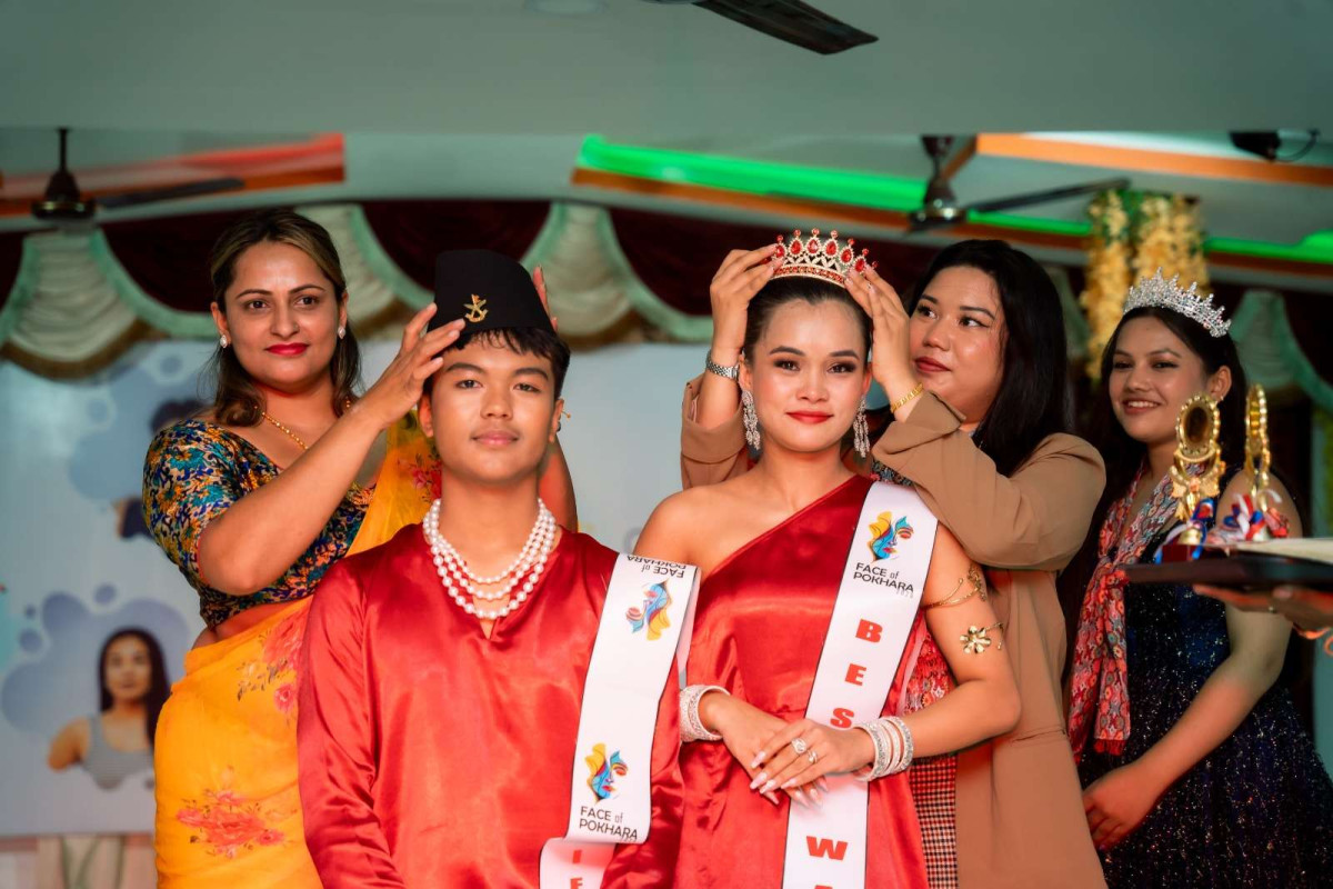 फेस अफ पोखरा भि–टुको उपाधि समाइरा र अमिरलाई