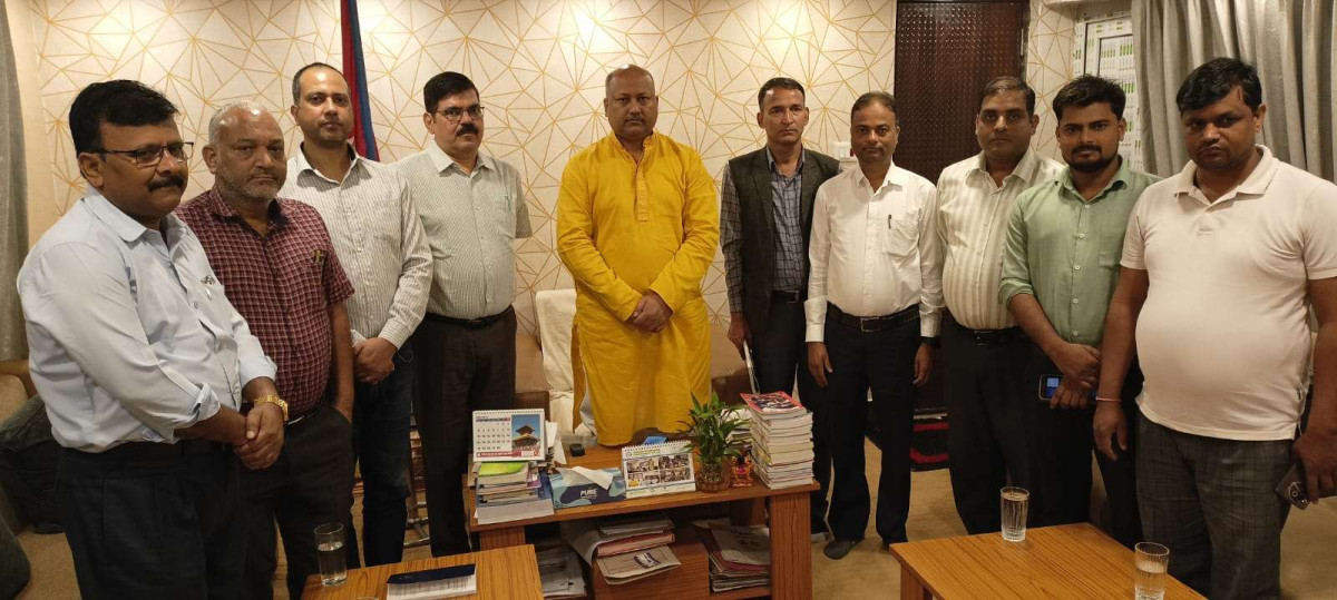 भारतको जल शक्ति मन्त्रालयका प्राविधिक विज्ञहरु र मुख्यमन्त्री सिंहबीच भेटवार्ता