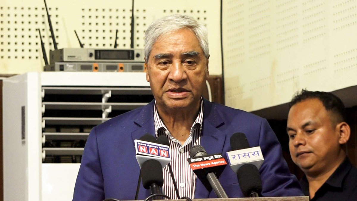 संविधानकै कारण प्रतिस्पर्धी दलहरु मिलेर काम गर्नुपर्ने बाध्यता छ : देउवा
