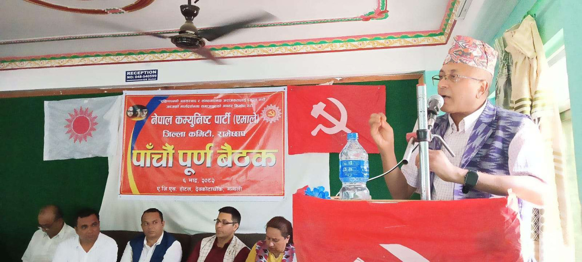 एमाले पछाडि परेको भए हामी कान समातेर उठबस गर्छौं : डा.भट्टराई
