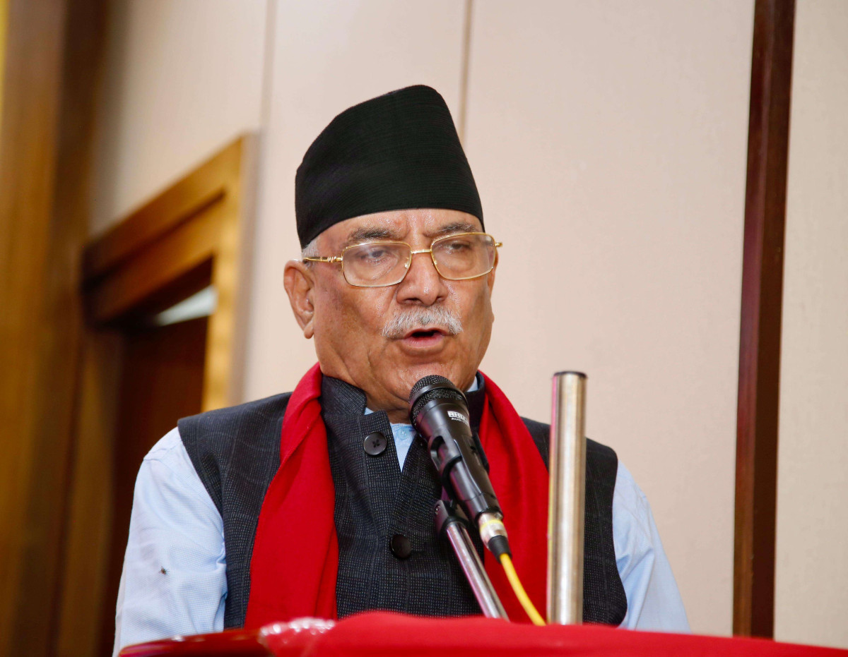 भारतसँग कालापानी–लिपुलेकको सिधासिधा कुरा गर्ने प्रधानमन्त्री म हुँ : प्रचण्ड