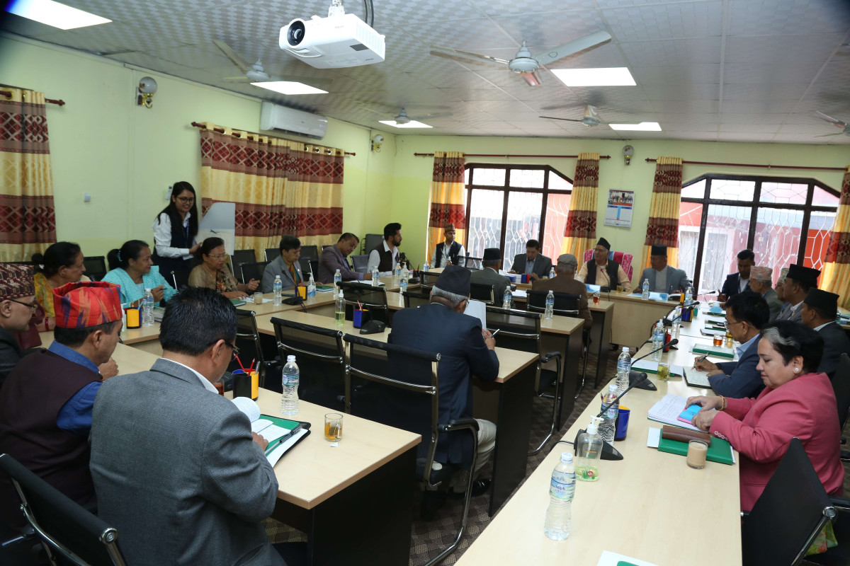 संघीय संसद अन्तरगत दुई समितिको बैठक बस्दैँ