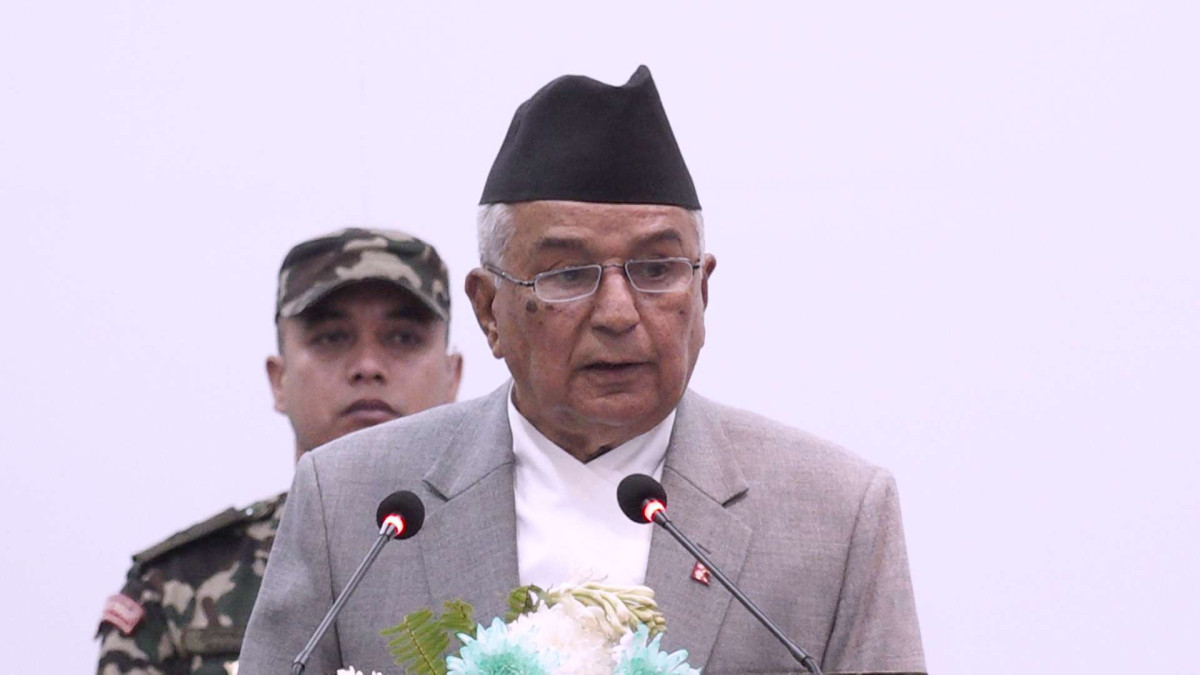 संविधानले नेपाली समाजलाई बृहत् राष्ट्रिय एकताको सूत्रमा आबद्ध गरेको छ : राष्ट्रपति