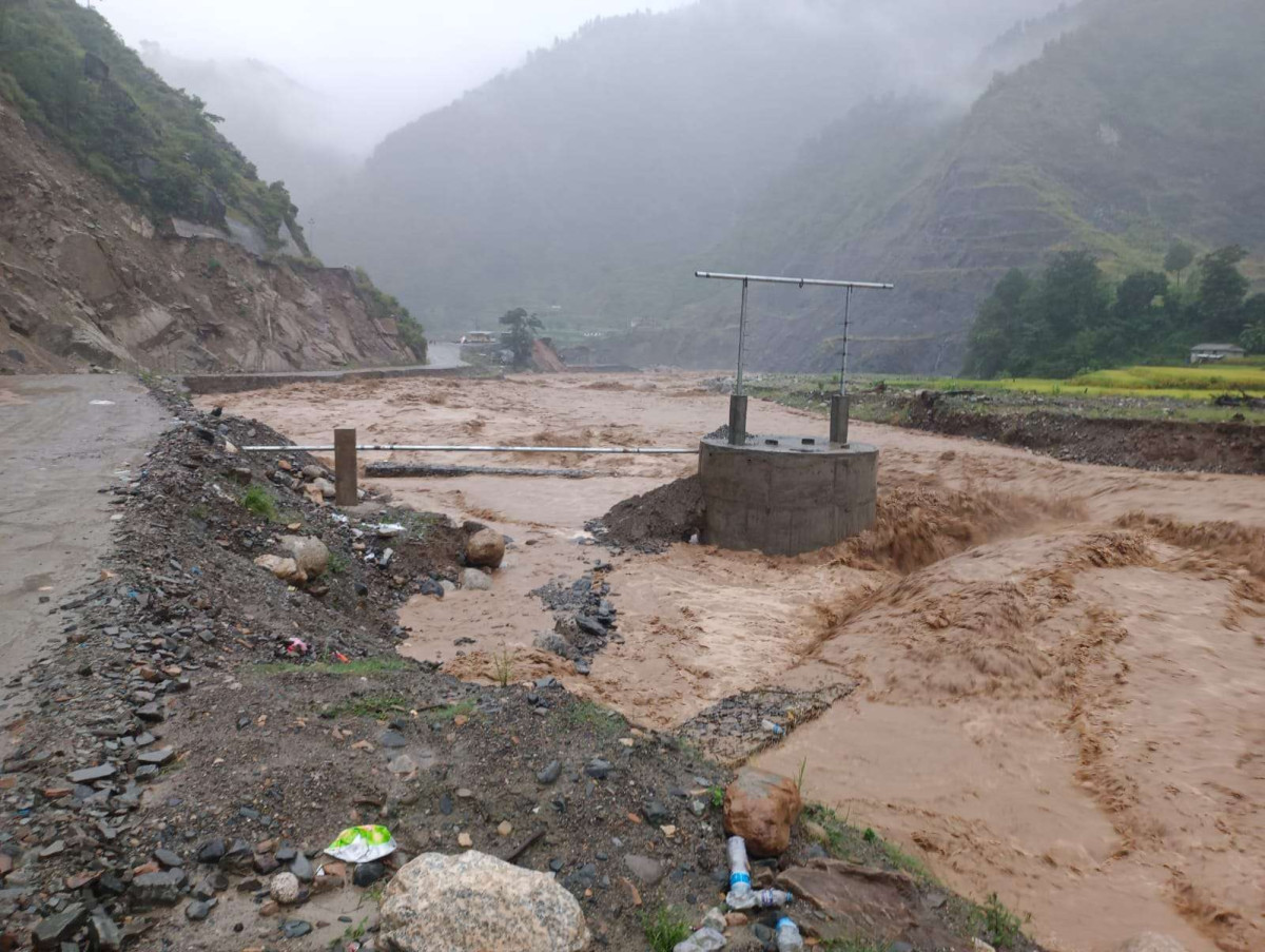 बाढी पहिरोका कारण करिब १० करोड बराबरको क्षति