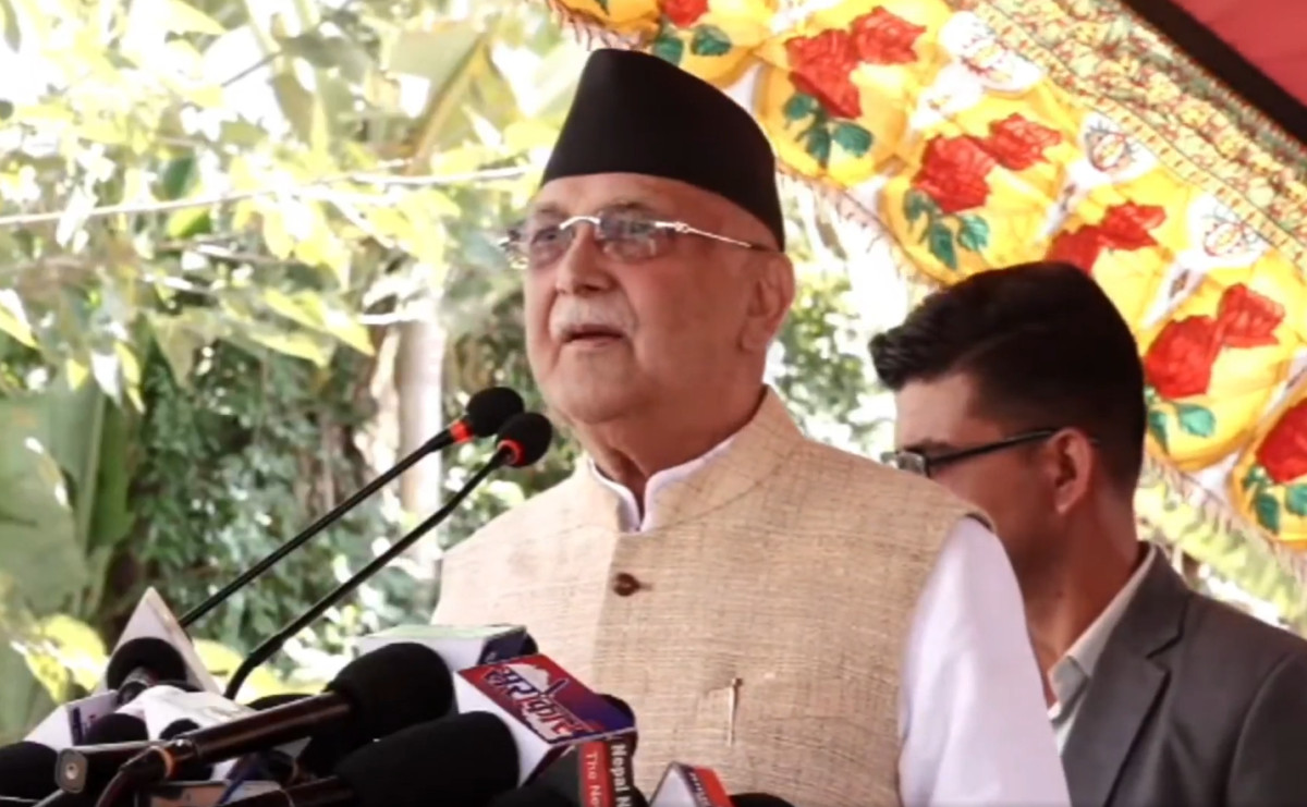 ओलीले  गरे प्रधानमन्त्री कार्कीप्रति कडा आलोचना