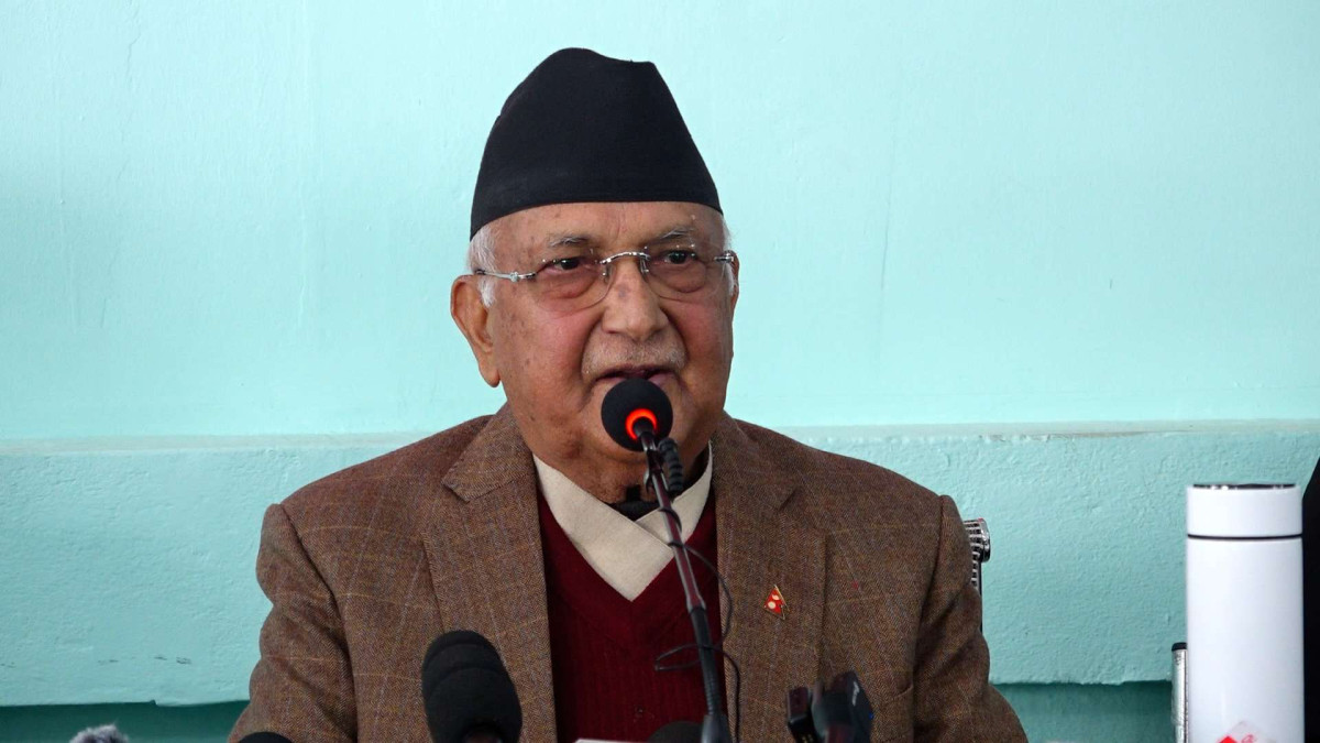 भदौ २३ र २४ को घटनालाई ‘क्रान्ति’ भनेर महिमा मण्डन गर्नु वुद्धिहीनता: केपी ओली