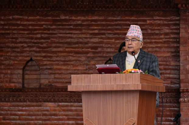 पानी जीवन र समृद्धिको आधार : राष्ट्रपति