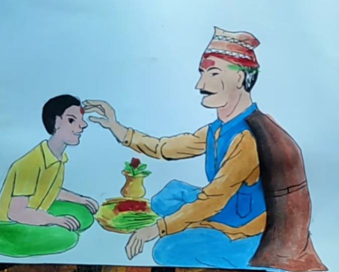 यस वर्षको दशैँको टीकाको  साइत बिहान १०ः२६ बजे